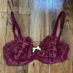 Figleaves | red lace bra